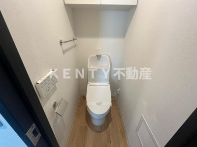 【トイレ】 | ドゥーエ大鳥居WEST | コンパクトで使いやすいトイレです