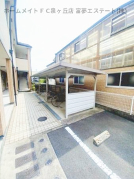 フジパレス札場のエントランス