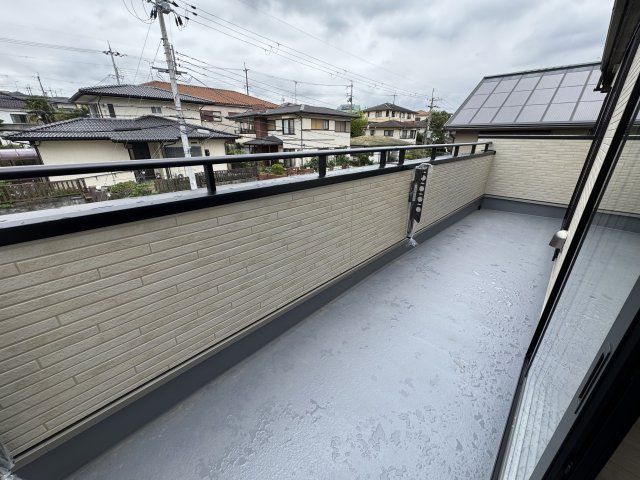 神戸市西区秋葉台２丁目新築戸建のバルコニー