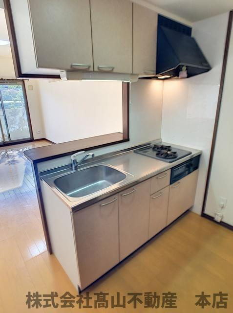 宗像市葉山２丁目の賃貸マンションのキッチン