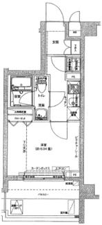 【間取り】 | ドルチェ東京押上ツインズ弐番館 | 間取りです。