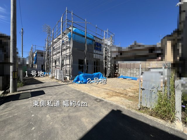 【前面道路含む現地写真】 | 高知市中万々/2区画