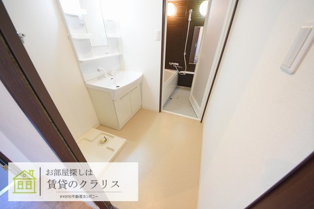 ベアティ洛西口の洗面所