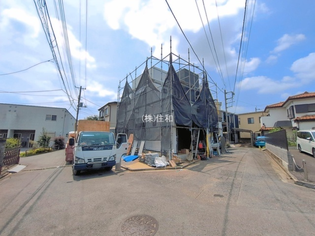 【新築分譲住宅】ふじみ野市苗間第13期の前面道路含む現地写真