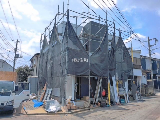 【新築分譲住宅】ふじみ野市苗間第13期の前面道路含む現地写真