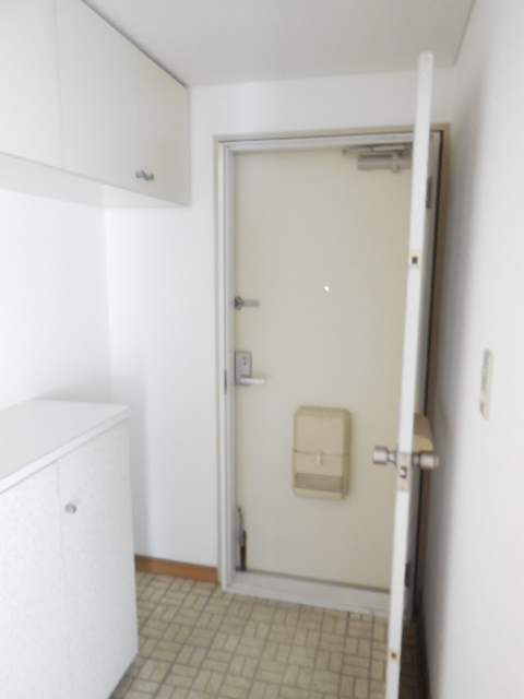 西新南ハイツ　３０２号の玄関