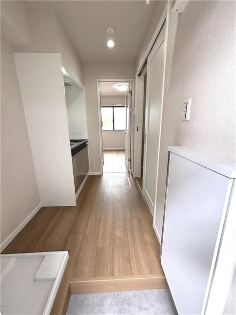 横浜市泉区中田北１丁目のアパートの玄関