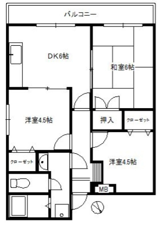 【間取り】 | インペリアル老司