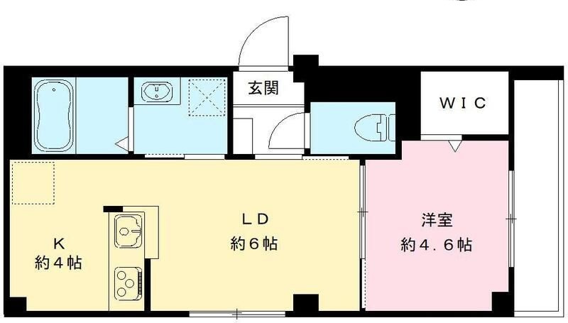 ドルチェ　ヴィータの間取り|間取りです。