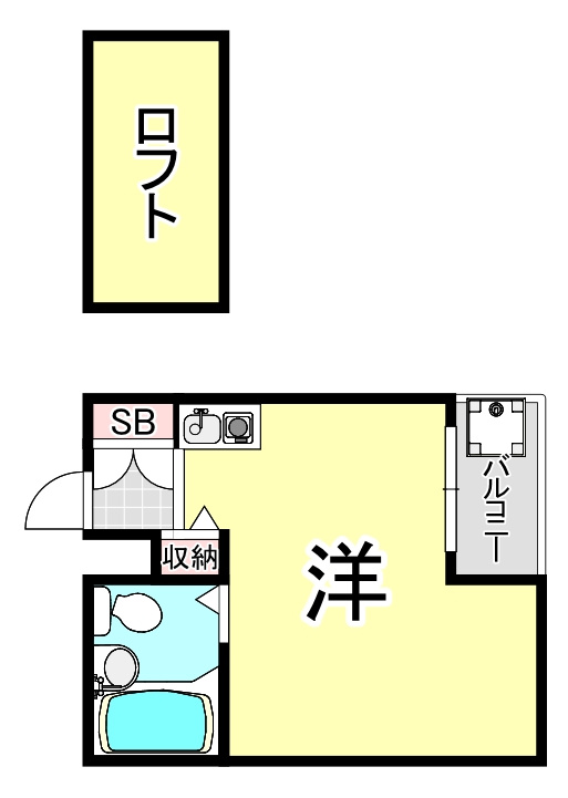 トクワⅠの間取り