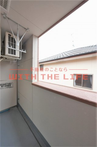 レガシィ【キャッシュバック対象物件】のバルコニー|開放的で明るい空間を演出してくれるバルコニーです