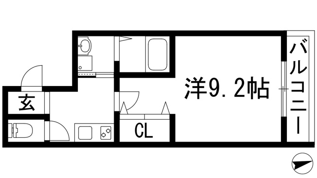 【間取り】 | フジパレス西宮甲東園1番館
