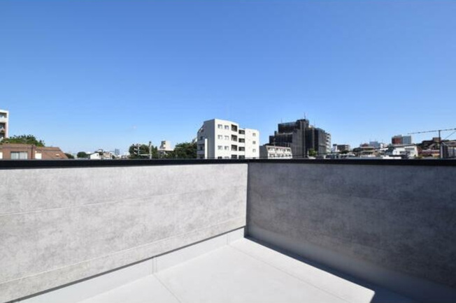 【バルコニー】 | 阿佐谷北１丁目～「阿佐ヶ谷」駅７分・新築戸建～ | ルーフバルコニー