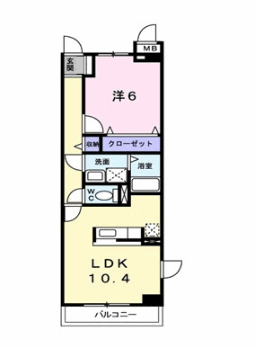 Ｄｅａｍｅｒ大門の間取り
