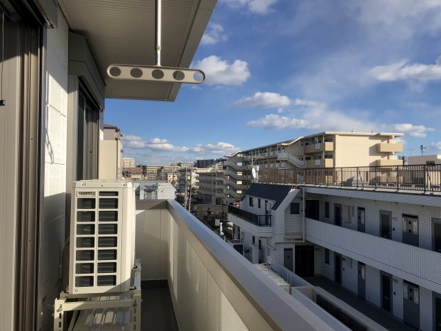 橘RESIDENCEのバルコニー