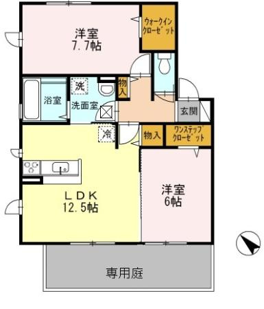 フォレスタ小津の間取り