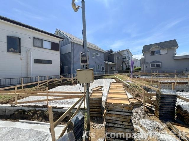 茅ヶ崎市香川1丁目　新築戸建　5号棟の外観|2026.8月影◇
