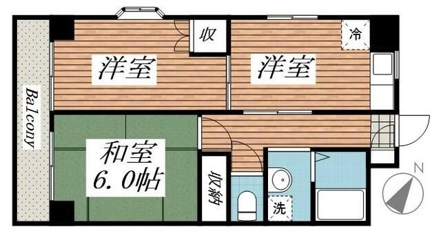 【間取り】 | サングレース千歳台