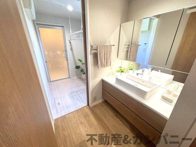 ミサワホームタウンさくら小西の独立洗面台|独立洗面台です