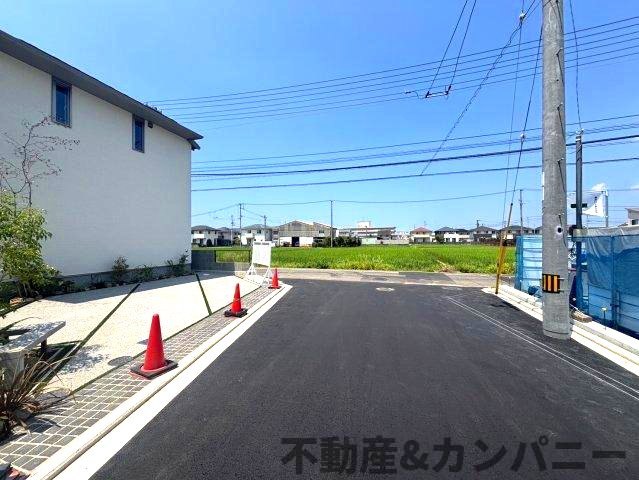 ミサワホームタウンさくら小西の前面道路含む現地写真|前面道路含む現地写真です
