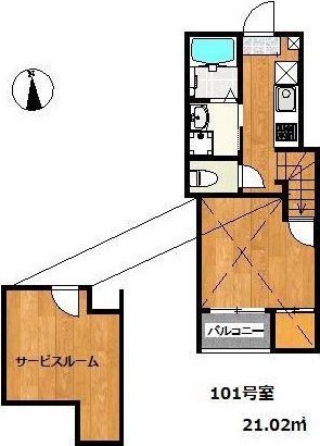 六本松555の間取り