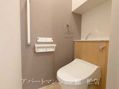 ジェルメ柏B棟のトイレ