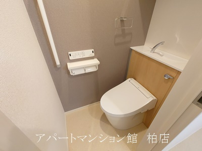 ジェルメ柏B棟のトイレ