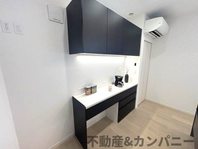 ミサワホームタウンさくら小西のキッチン|背面収納付きカップボードです
