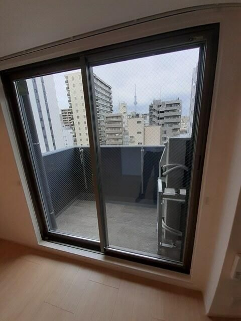 Ｅ．ステージ　新御徒町のバルコニー