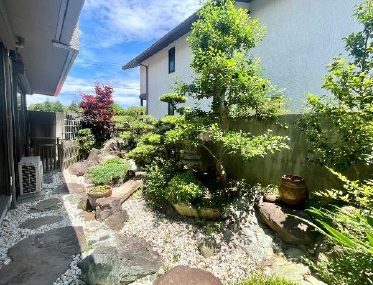 清玄町　中古戸建の庭