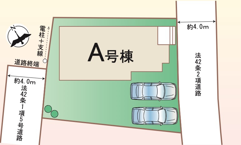 さいたま市西区佐知川1270番の区画図
