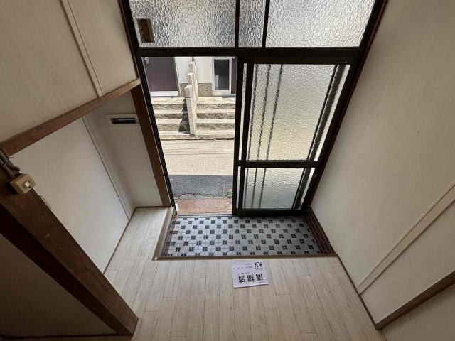 村井文化の玄関