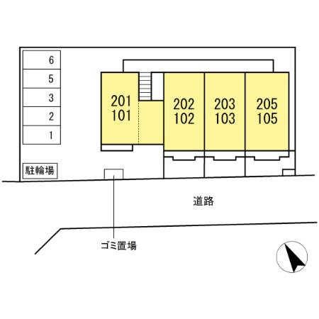 GRAND SOLEIL Cの区画図