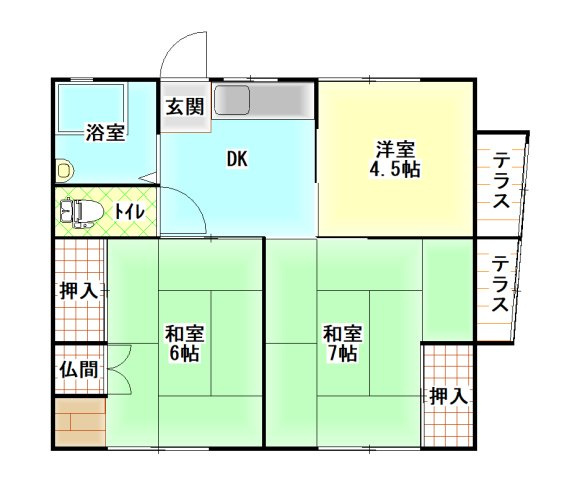 【間取り】 | 池田ハイツ