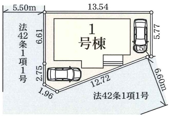 さいたま市西区土屋の区画図