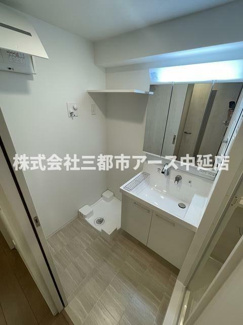 【独立洗面台】 | クリスタルパレス蒲西 | クリスタルパレス蒲西　は三都市アース中延店へお任せください！　ご内覧可能なお部屋は物件現地お待ち合わせご案内可能です！