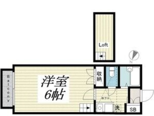 コーポみのりⅡの間取り
