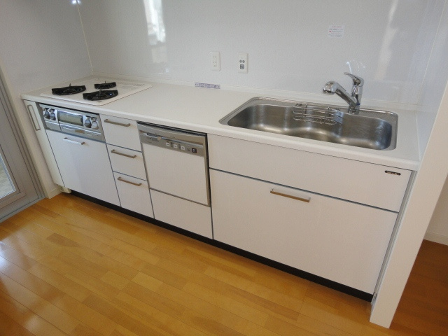 久留米市中央町の賃貸マンションのキッチン|使いやすいキッチンです※別号室のお写真になります。