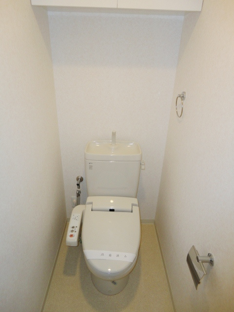 久留米市中央町の賃貸マンションのトイレ|トイレもきれいです※別号室のお写真になります。