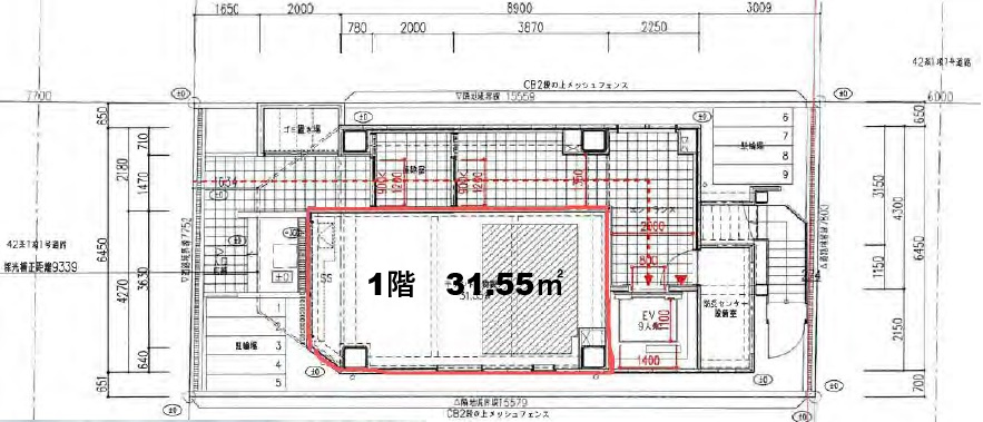 The Peak Nipponbashiの間取り