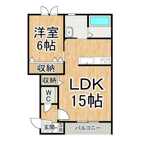 LA LUCEの間取り