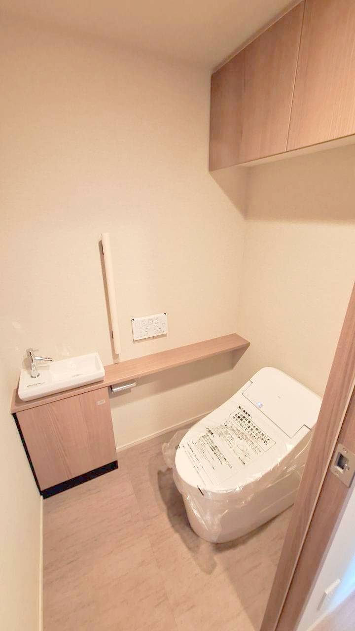 アトラスタワー小平小川のトイレ|※同タイプ別部屋の参考写真となります。