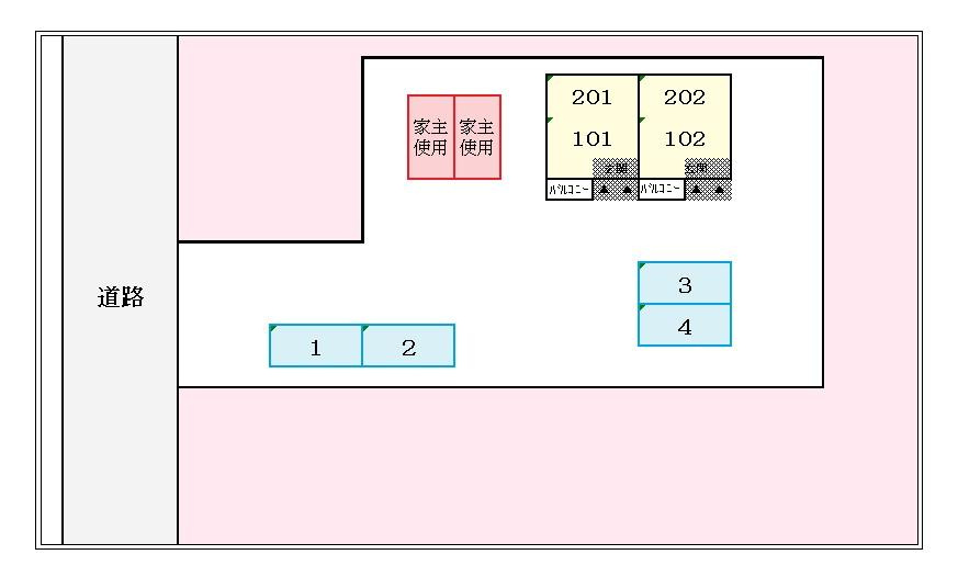 ＦＩＮＥ２０の駐車場|駐車場
