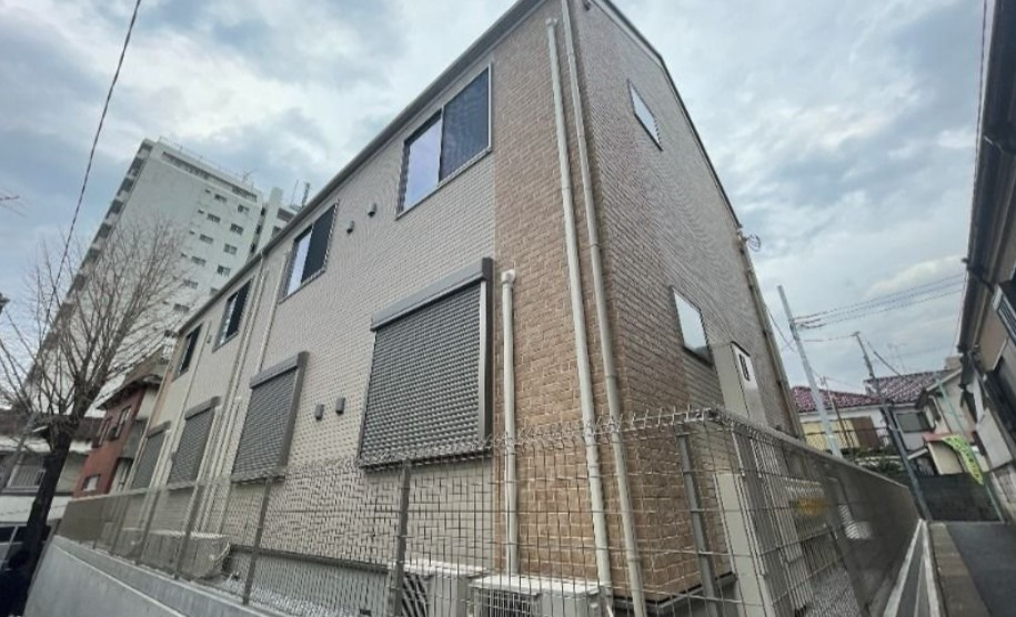 板橋区大谷口上町のアパートの外観