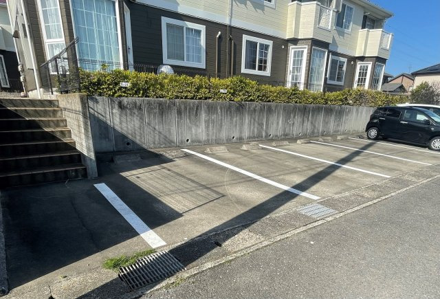 ピュアハウスAの駐車場