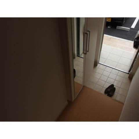 リバーサイド稲熊の玄関