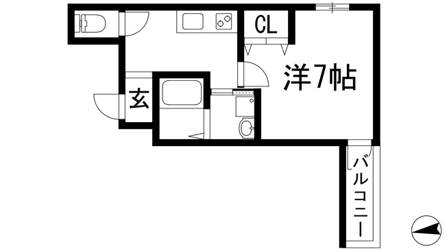 【間取り】 | フジパレス西宮甲東園2番館