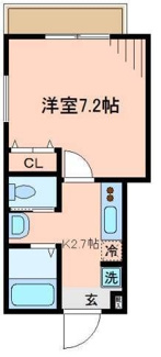 【間取り】 | クレシア北松戸 | 間取りです。