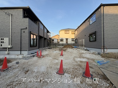 ジェルメ柏Ｃ棟のエントランス