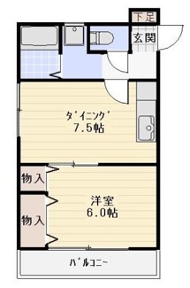 【間取り】 | ベルエ亀有 | 間取りです。